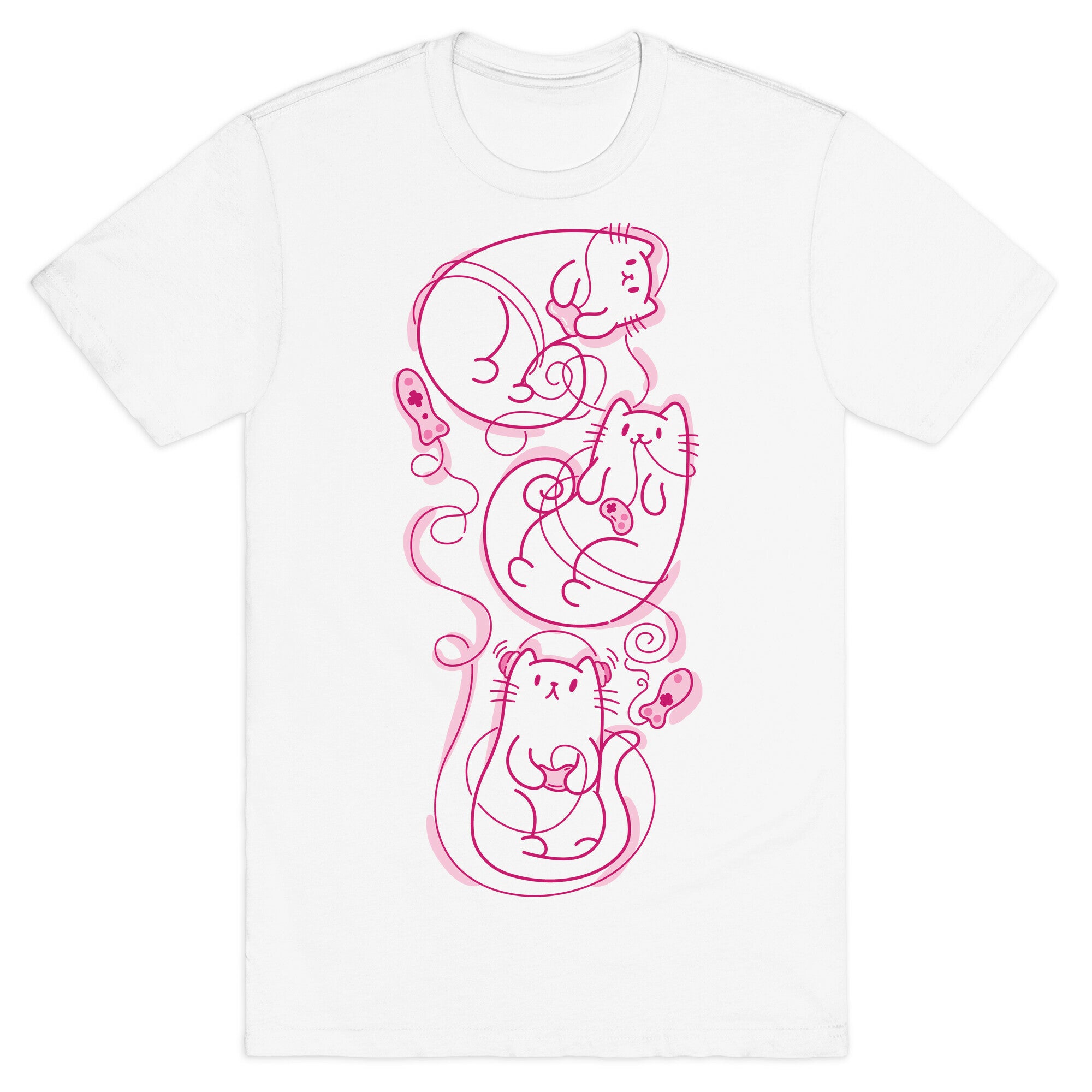 Gamer Cats T-Shirt