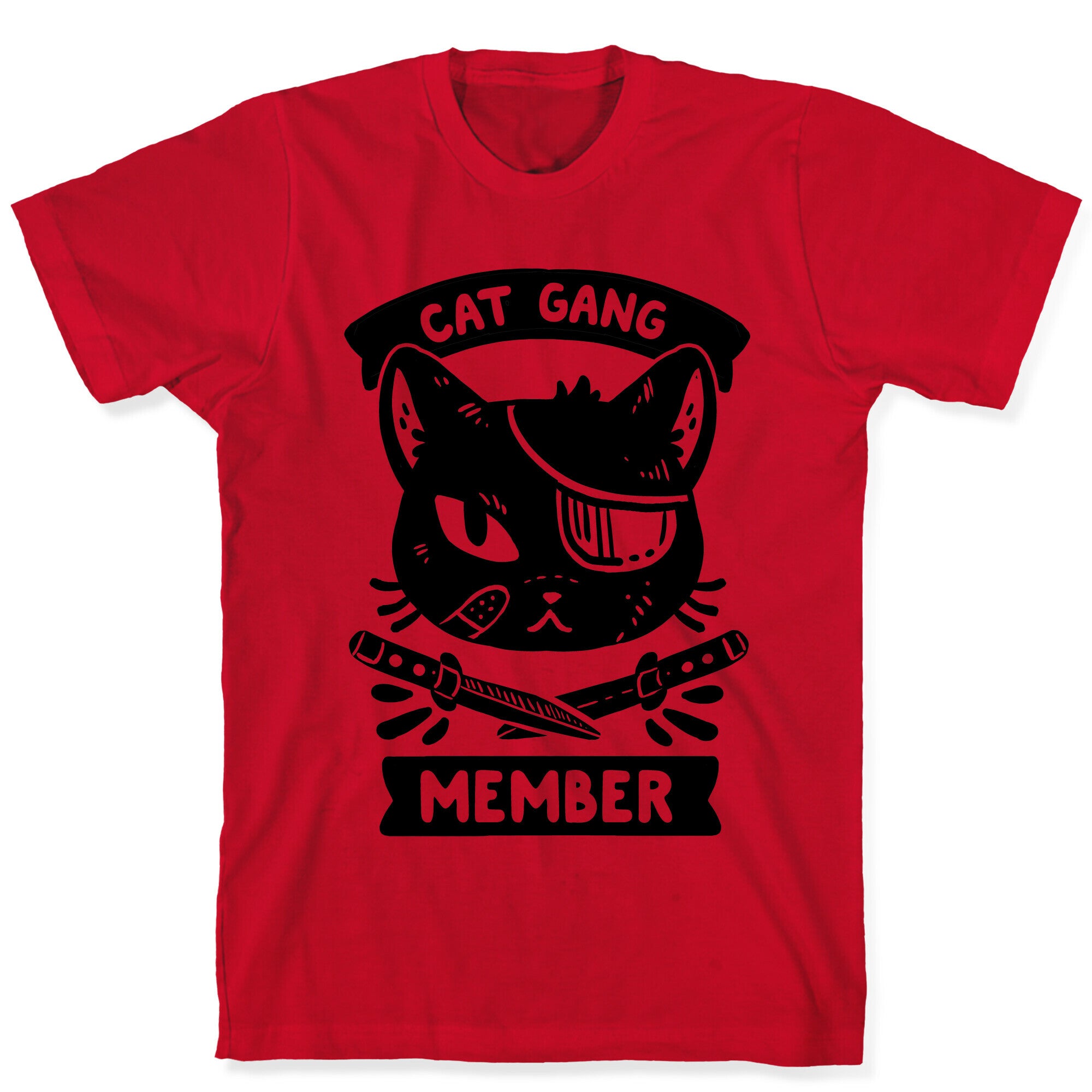 Cat Gang Member T-Shirt
