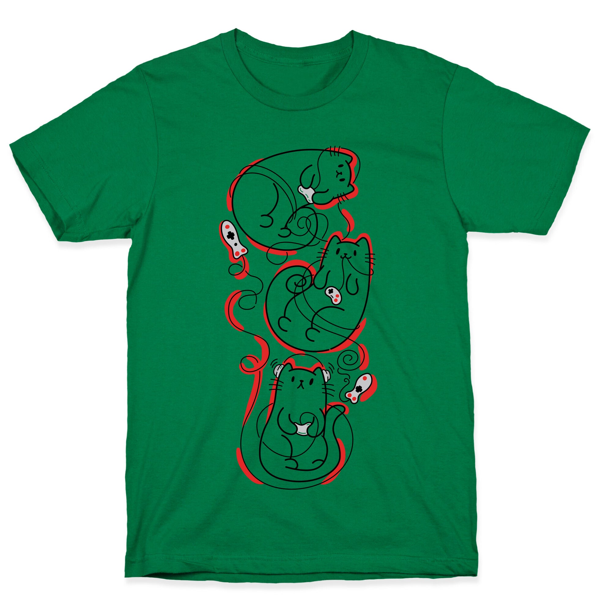 Gamer Cats T-Shirt