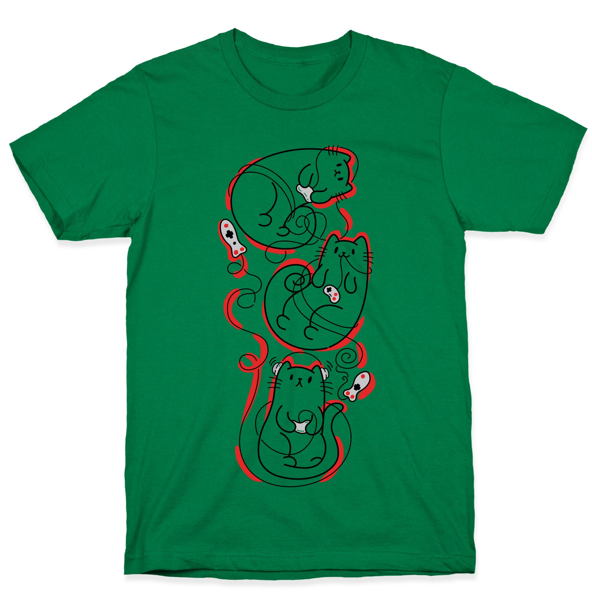 Gamer Cats T-Shirt