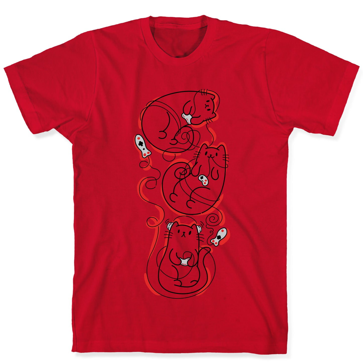 Gamer Cats T-Shirt