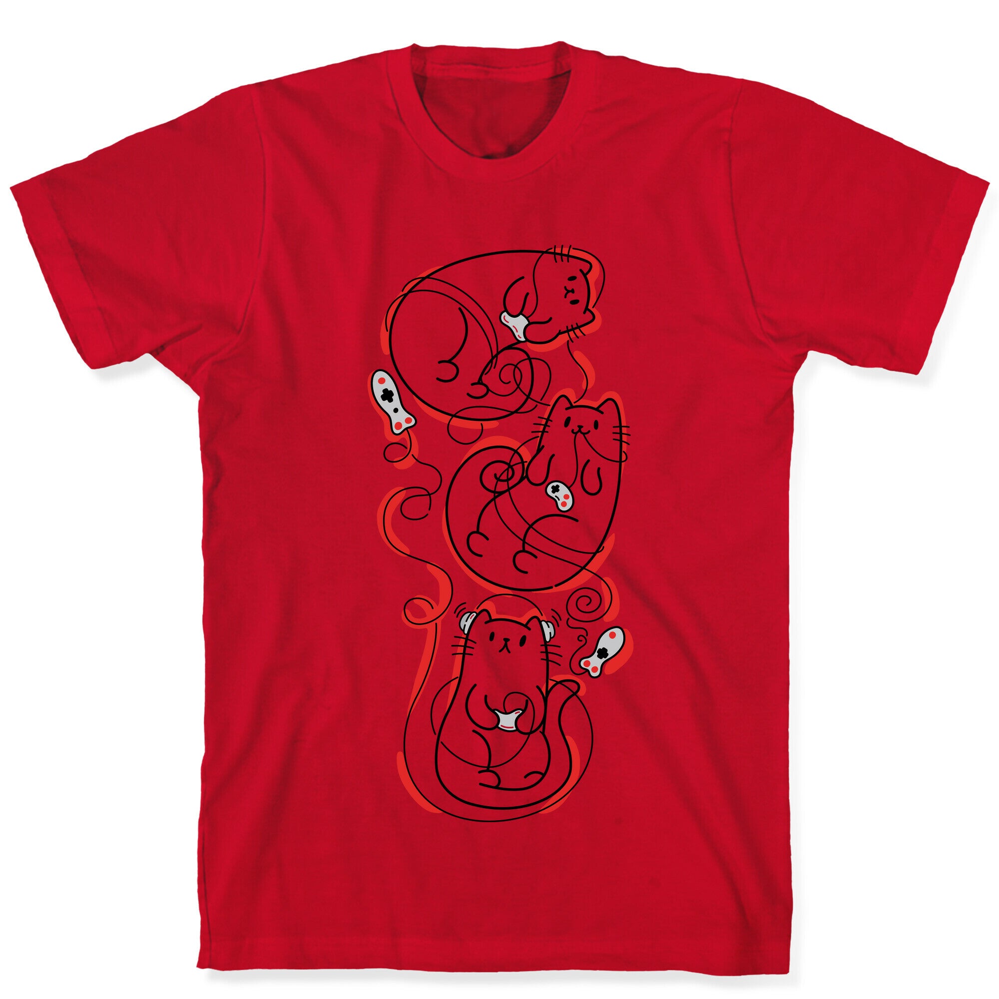 Gamer Cats T-Shirt