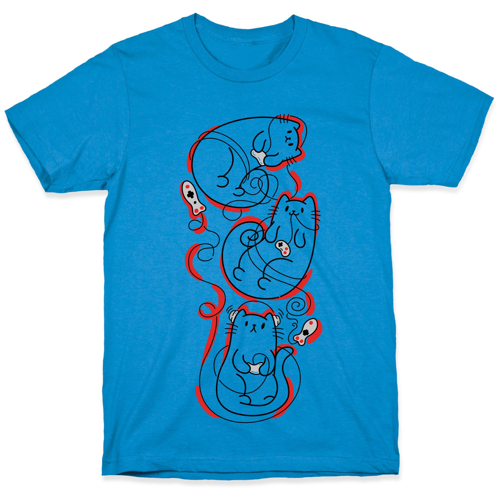 Gamer Cats T-Shirt