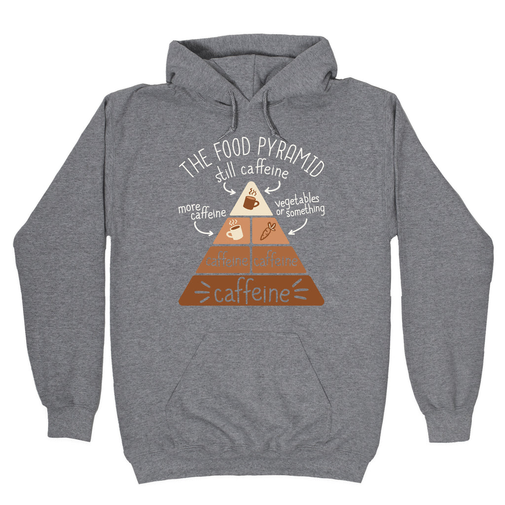Coffee Food Pyramid Hoodie