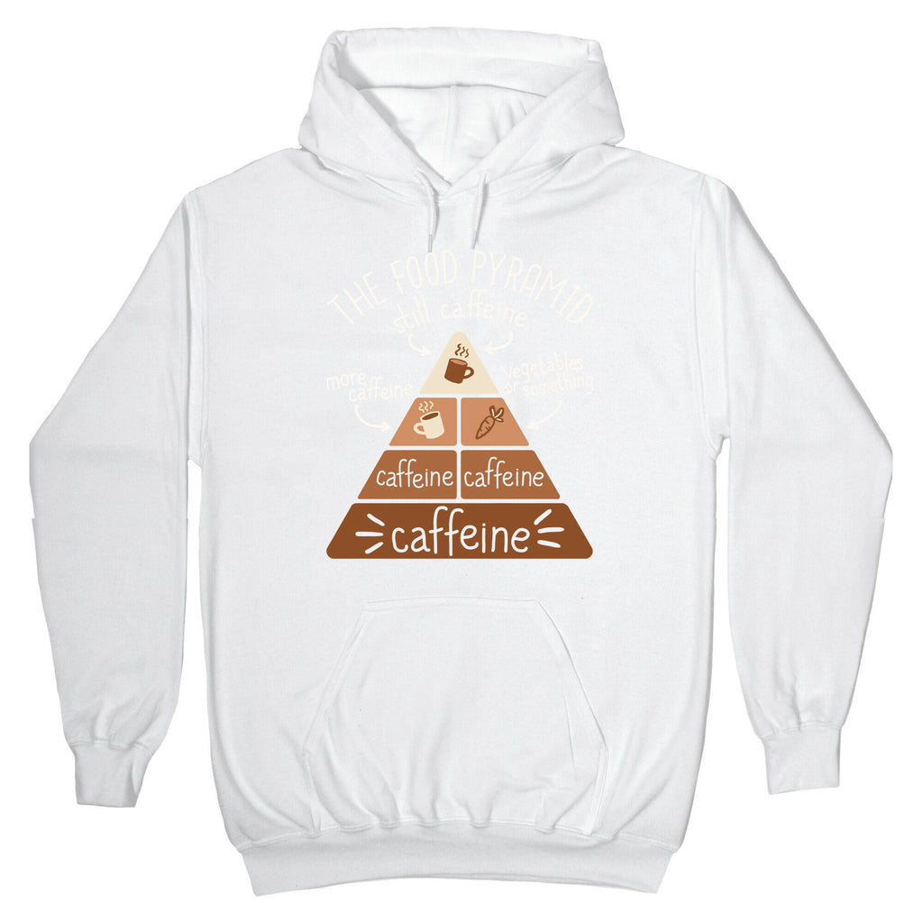 Coffee Food Pyramid Hoodie