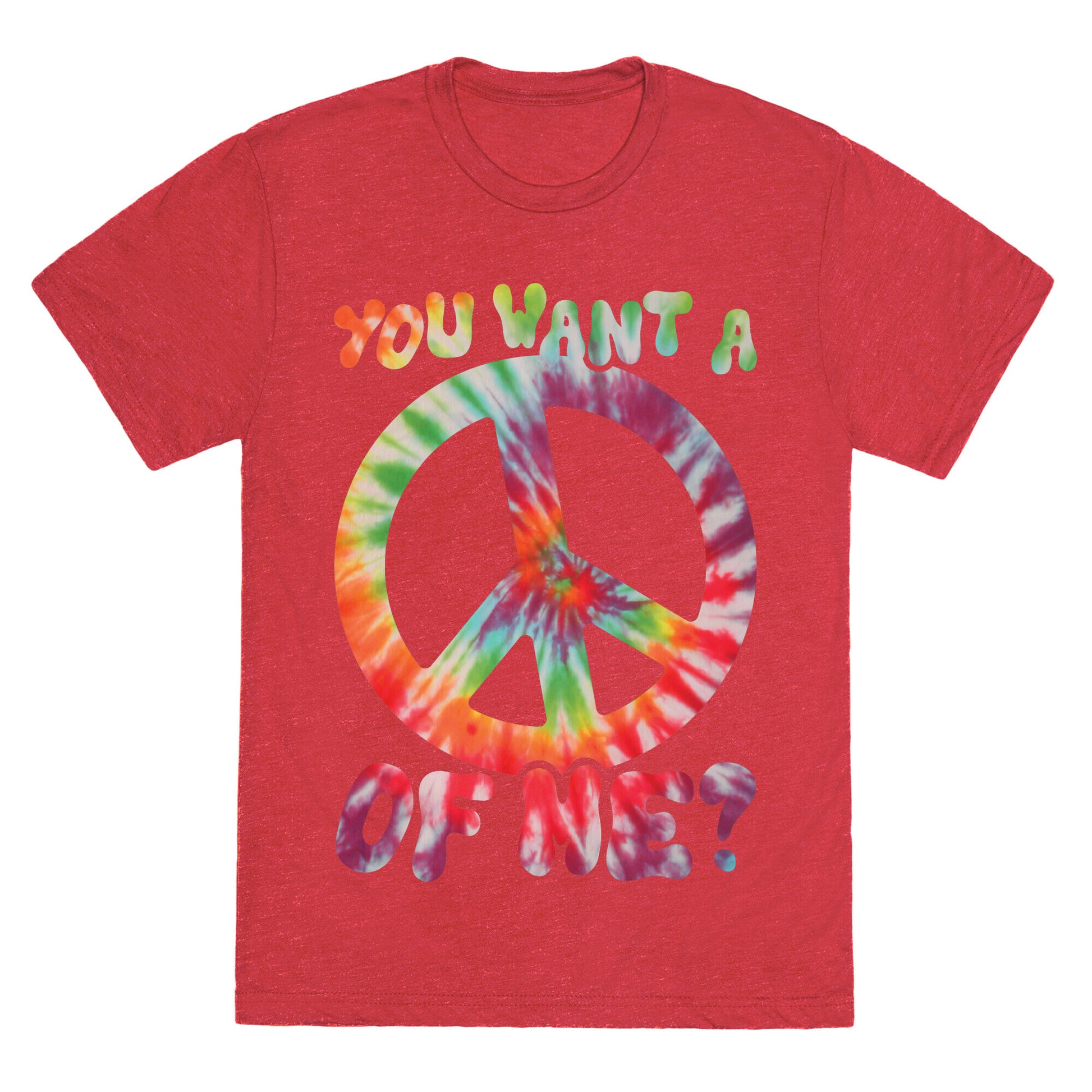 You Want A Peace Of Me? Unisex Triblend Tee