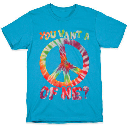 You Want A Peace Of Me? Unisex Triblend Tee