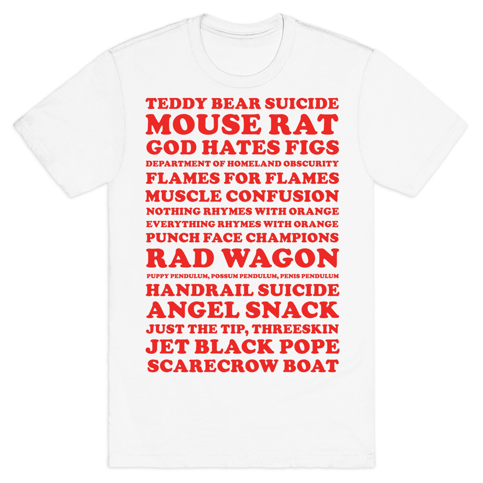 Andy Dwyer Band Names T-Shirt