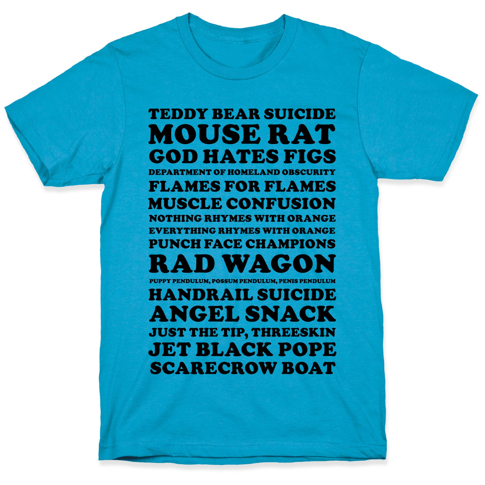 Andy Dwyer Band Names Unisex Triblend Tee