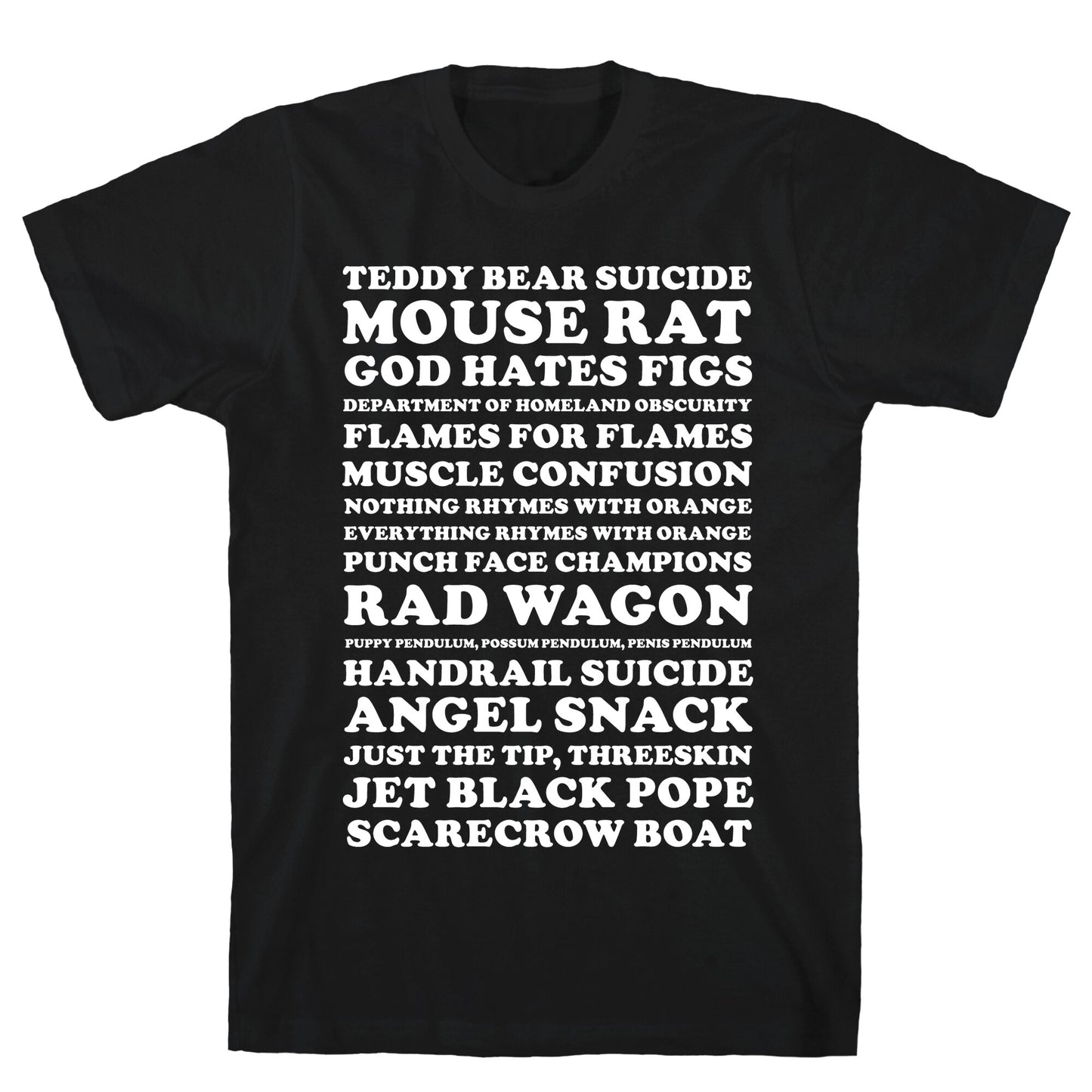 Andy Dwyer Band Names T-Shirt