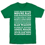 Andy Dwyer Band Names T-Shirt