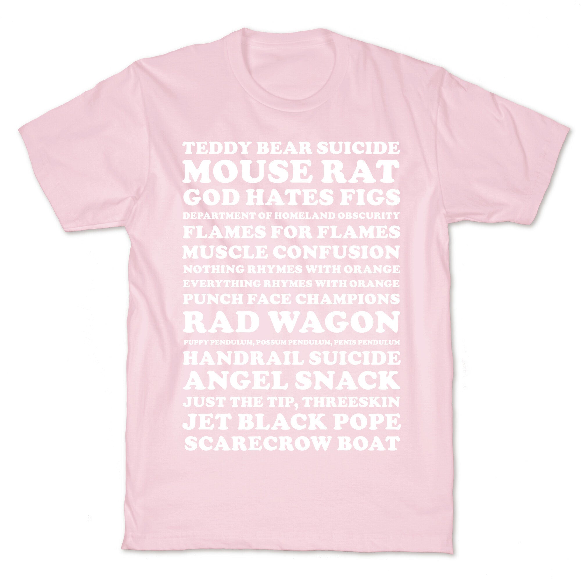 Andy Dwyer Band Names T-Shirt