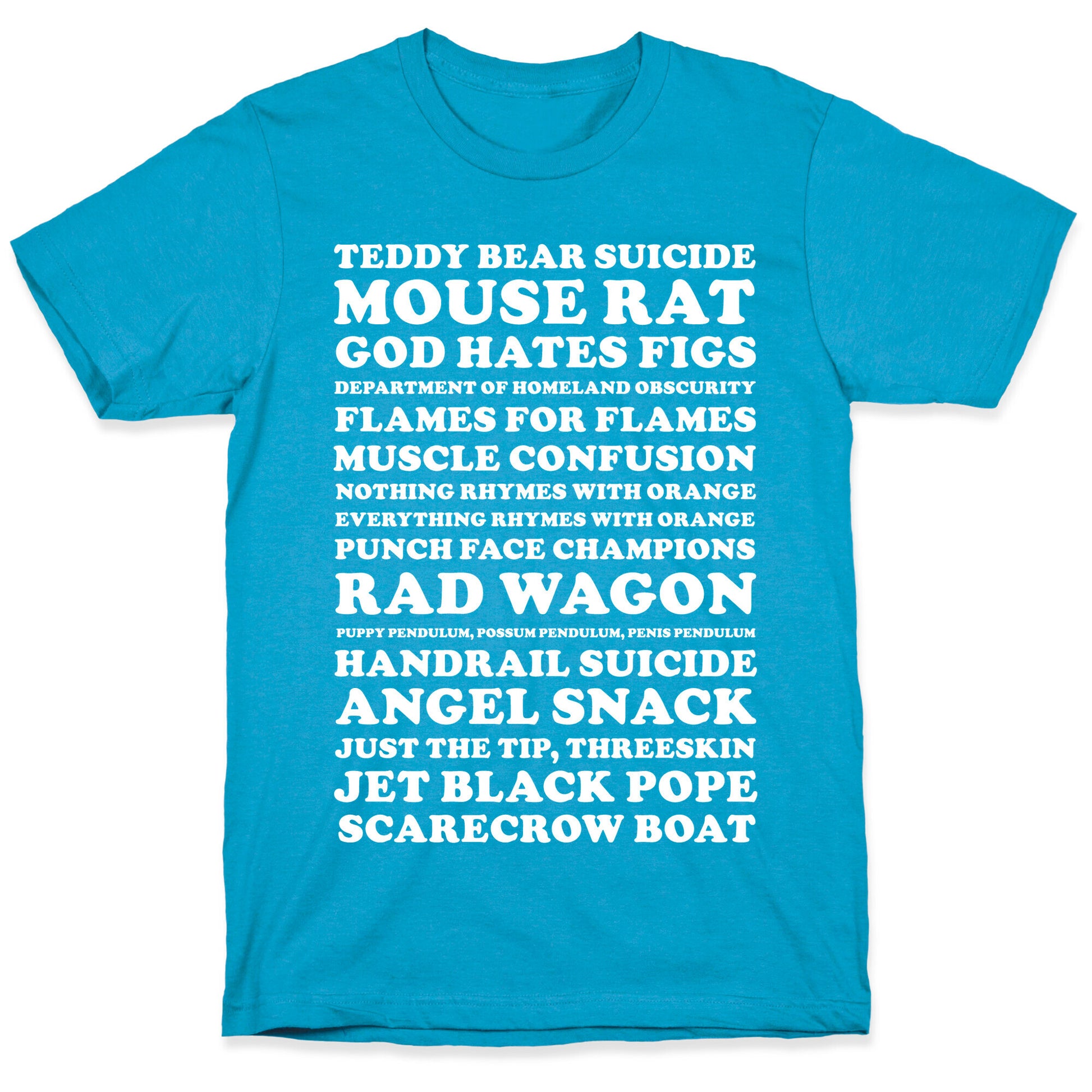 Andy Dwyer Band Names Unisex Triblend Tee