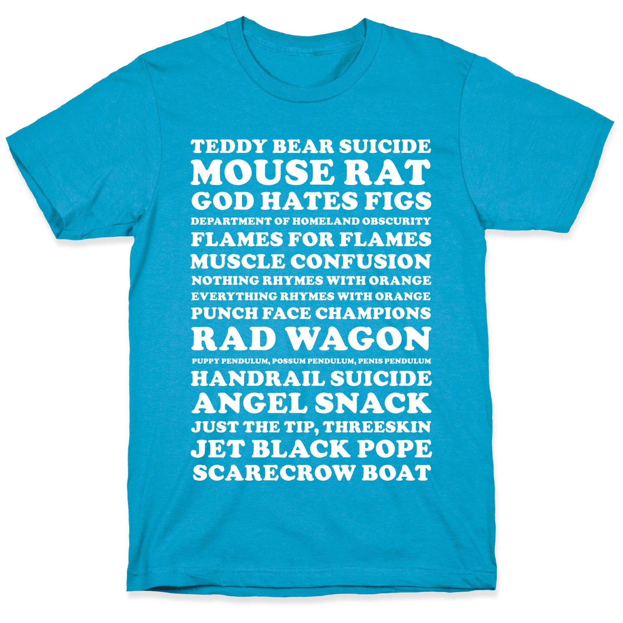 Andy Dwyer Band Names Unisex Triblend Tee