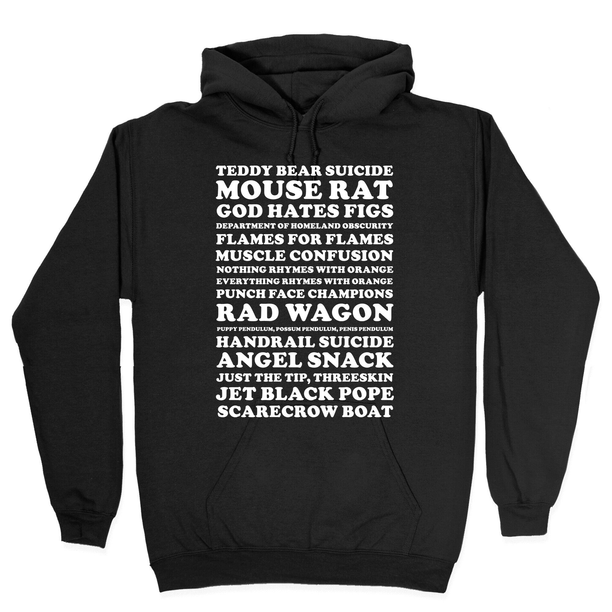 Andy Dwyer Band Names Hoodie