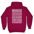 Andy Dwyer Band Names Hoodie