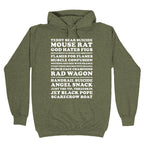Andy Dwyer Band Names Hoodie