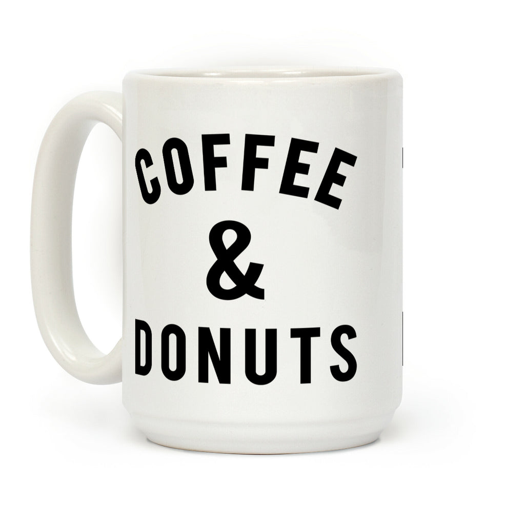 Coffee And Donuts Coffee Mug