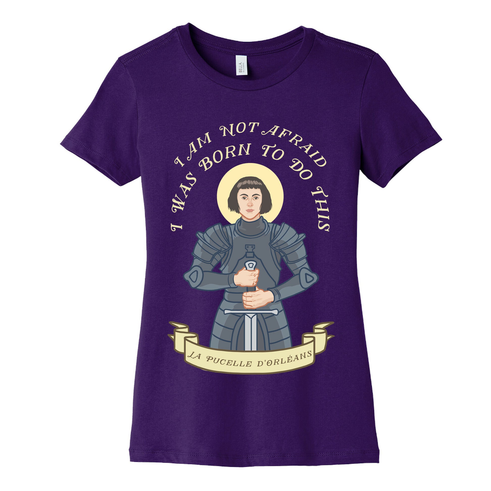 I Am Not Afraid - Joan Of Arc Women's Cotton Tee