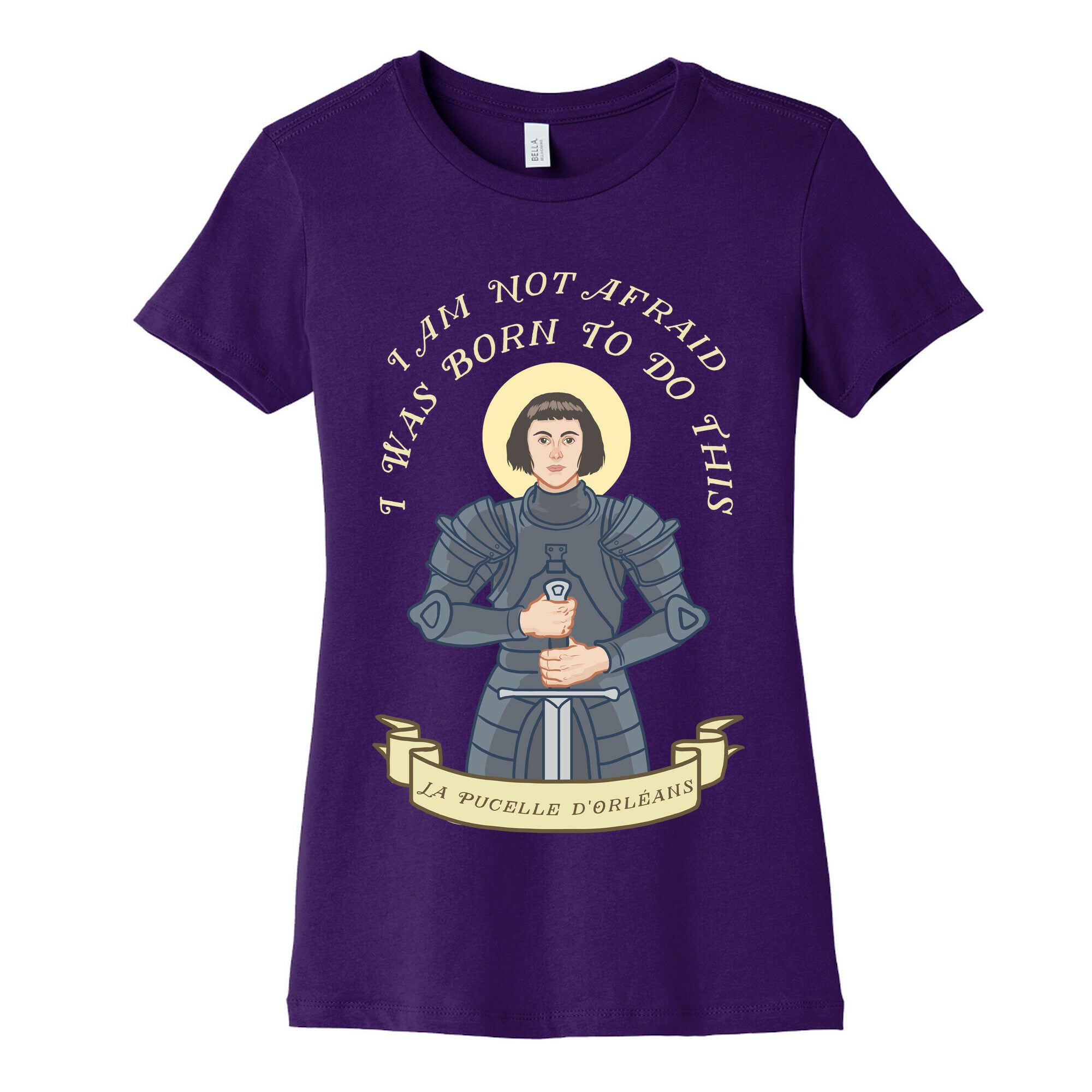 I Am Not Afraid - Joan Of Arc Women's Cotton Tee