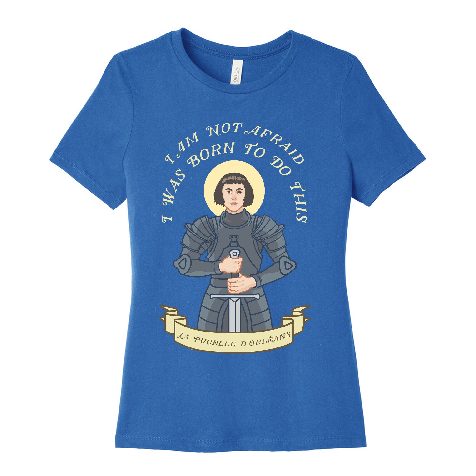 I Am Not Afraid - Joan Of Arc Women's Cotton Tee