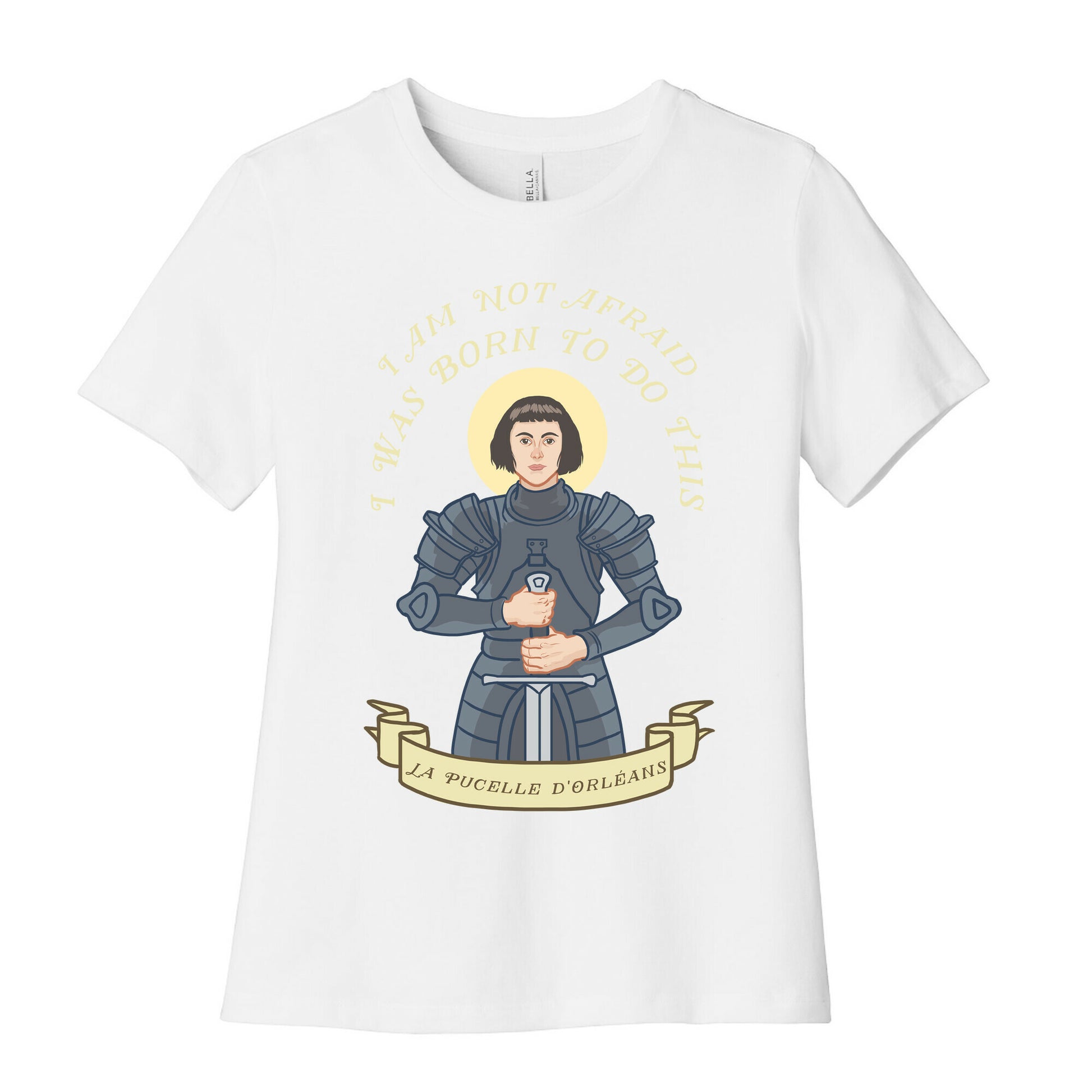 I Am Not Afraid - Joan Of Arc Women's Cotton Tee
