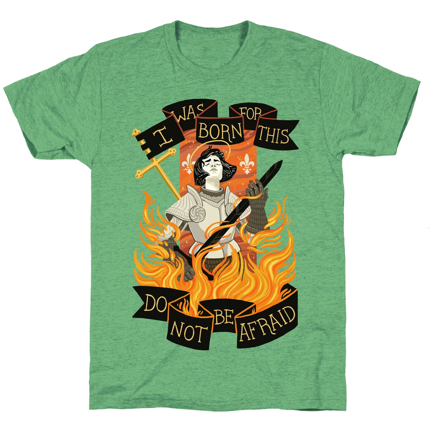 Saint Joan Of Arc Unisex Triblend Tee