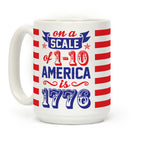 America Is 1776 Coffee Mug