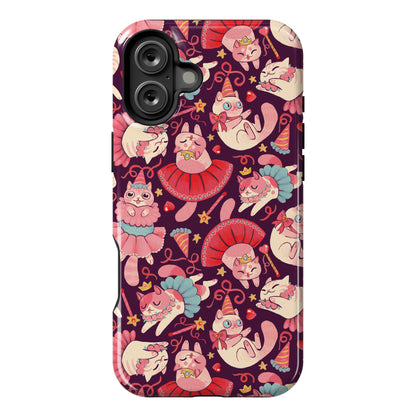 Cute Princess Cat Pattern Phone Case