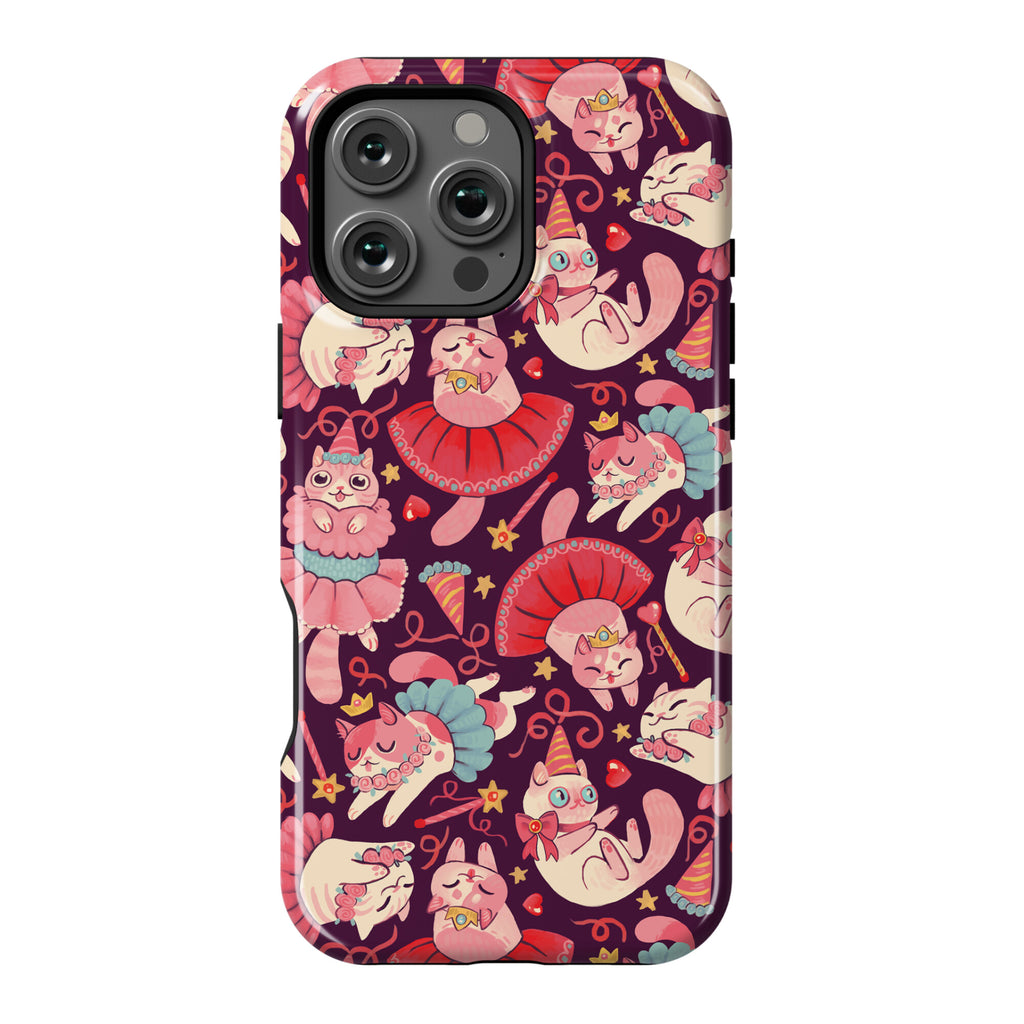 Cute Princess Cat Pattern Phone Case