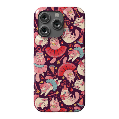 Cute Princess Cat Pattern Phone Case