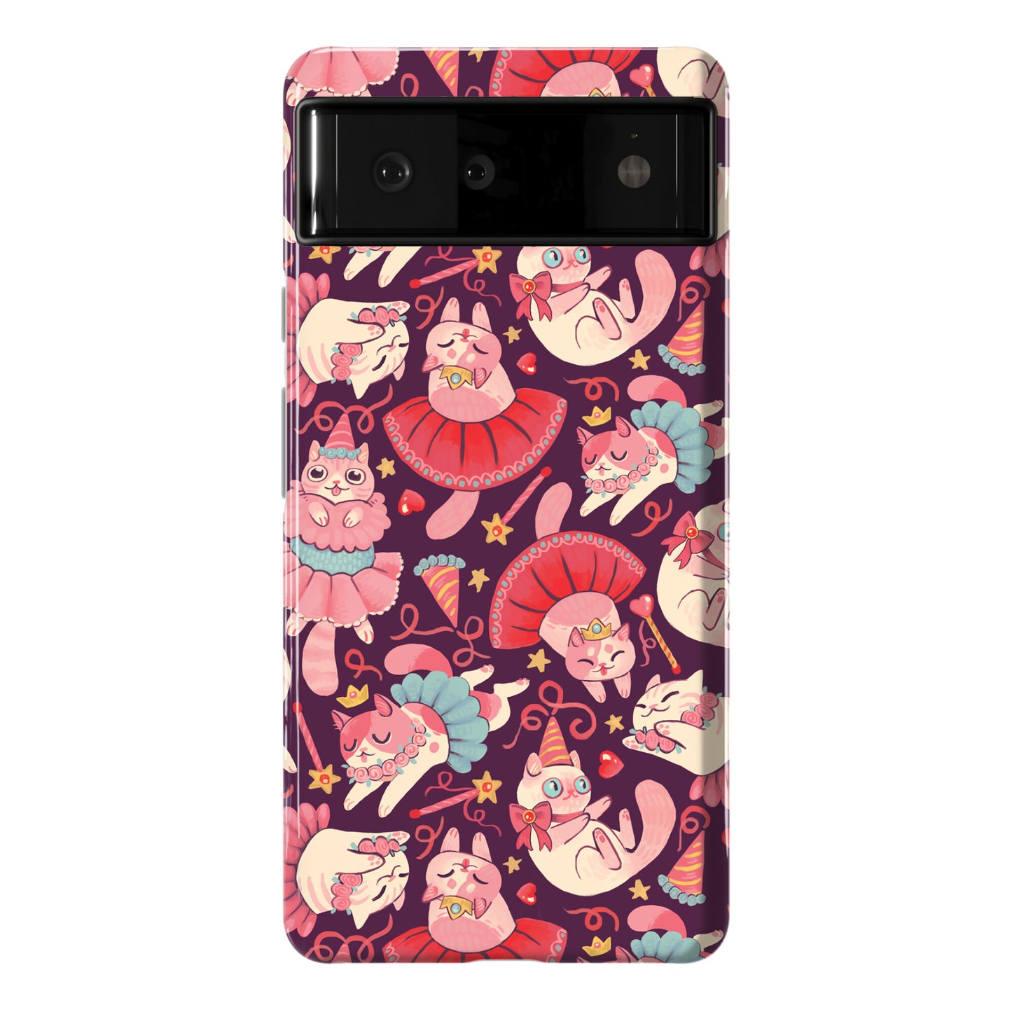 Cute Princess Cat Pattern Phone Case