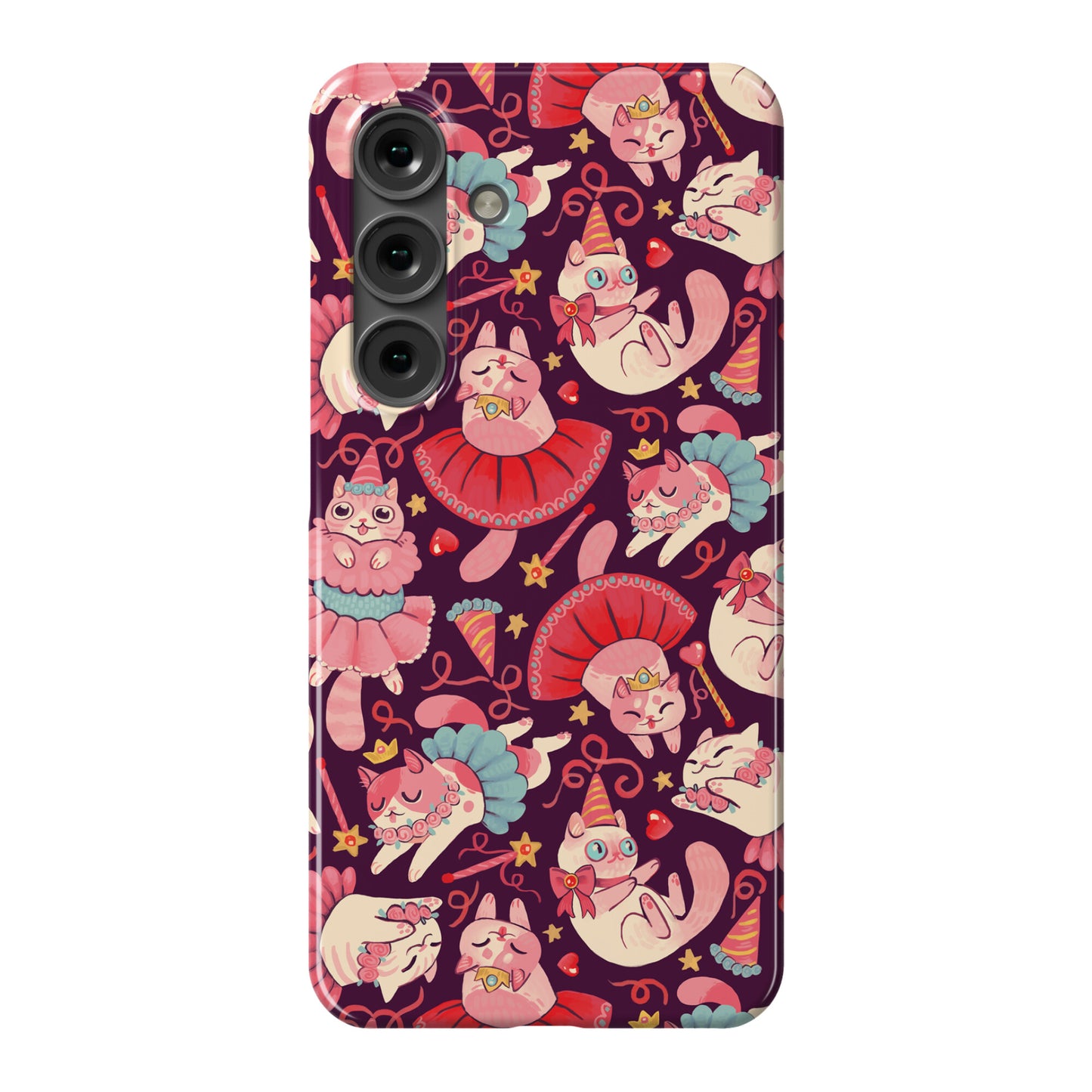 Cute Princess Cat Pattern Phone Case