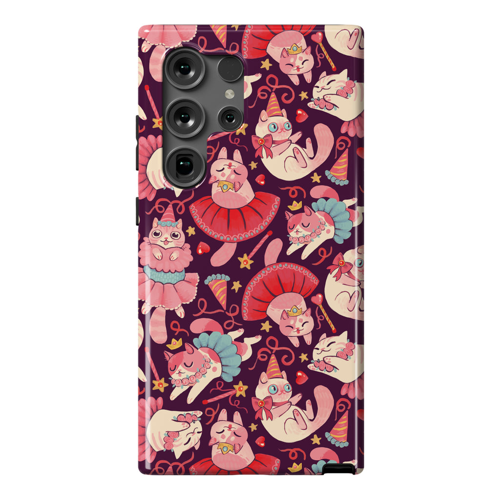 Cute Princess Cat Pattern Phone Case