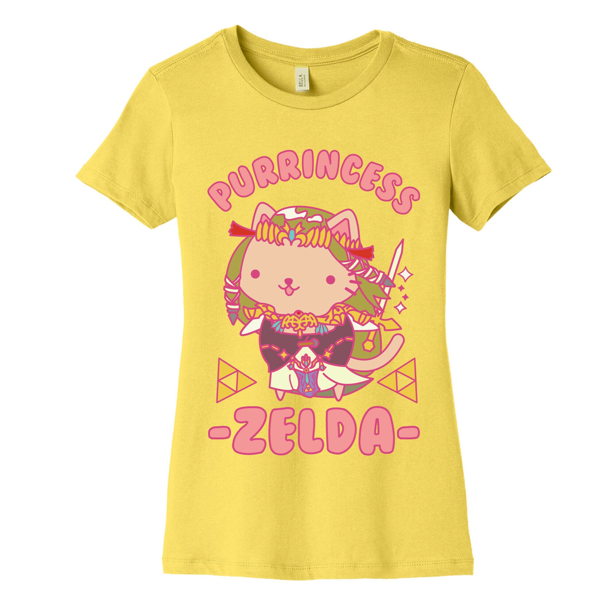 Purrincess Zelda Women's Cotton Tee