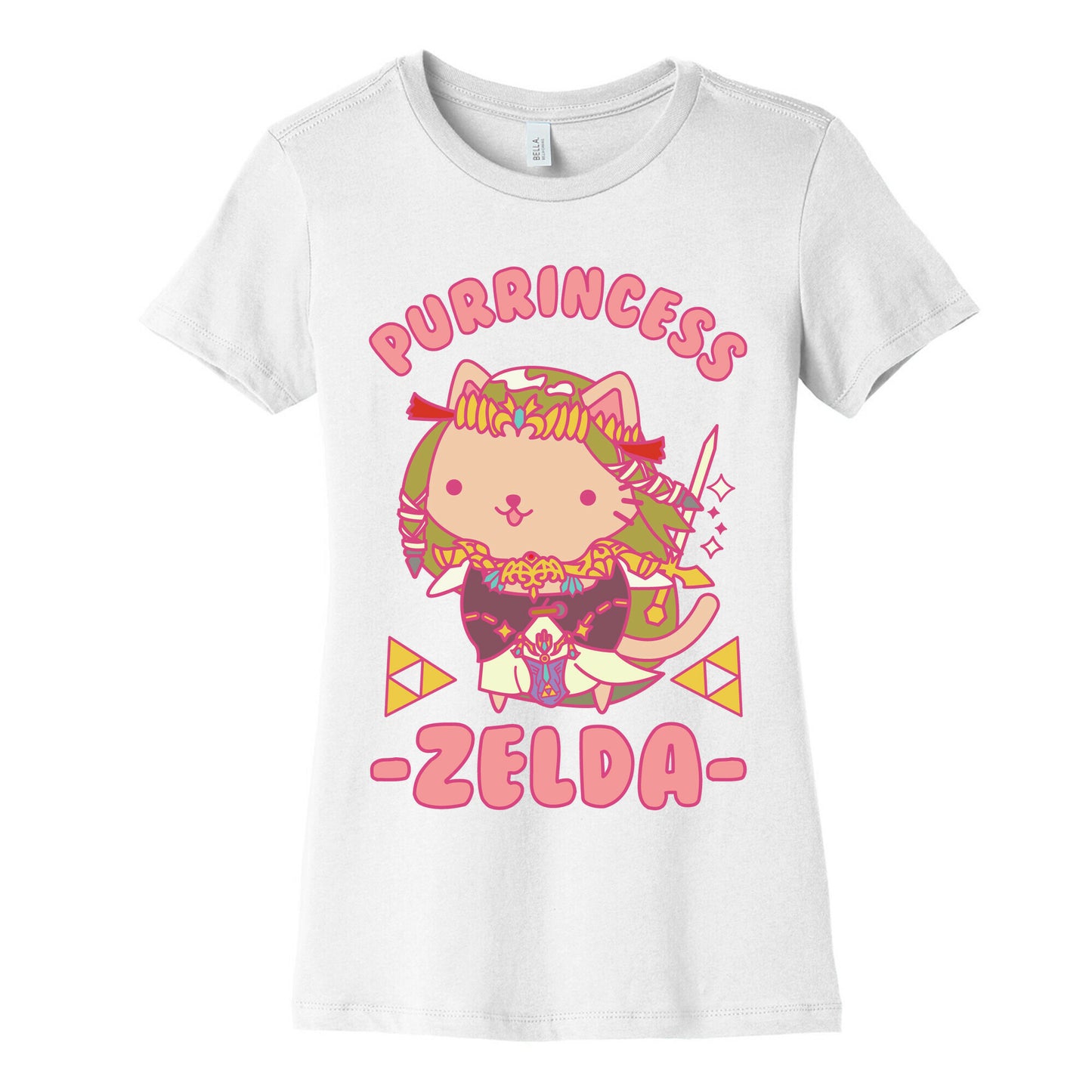 Purrincess Zelda Women's Cotton Tee