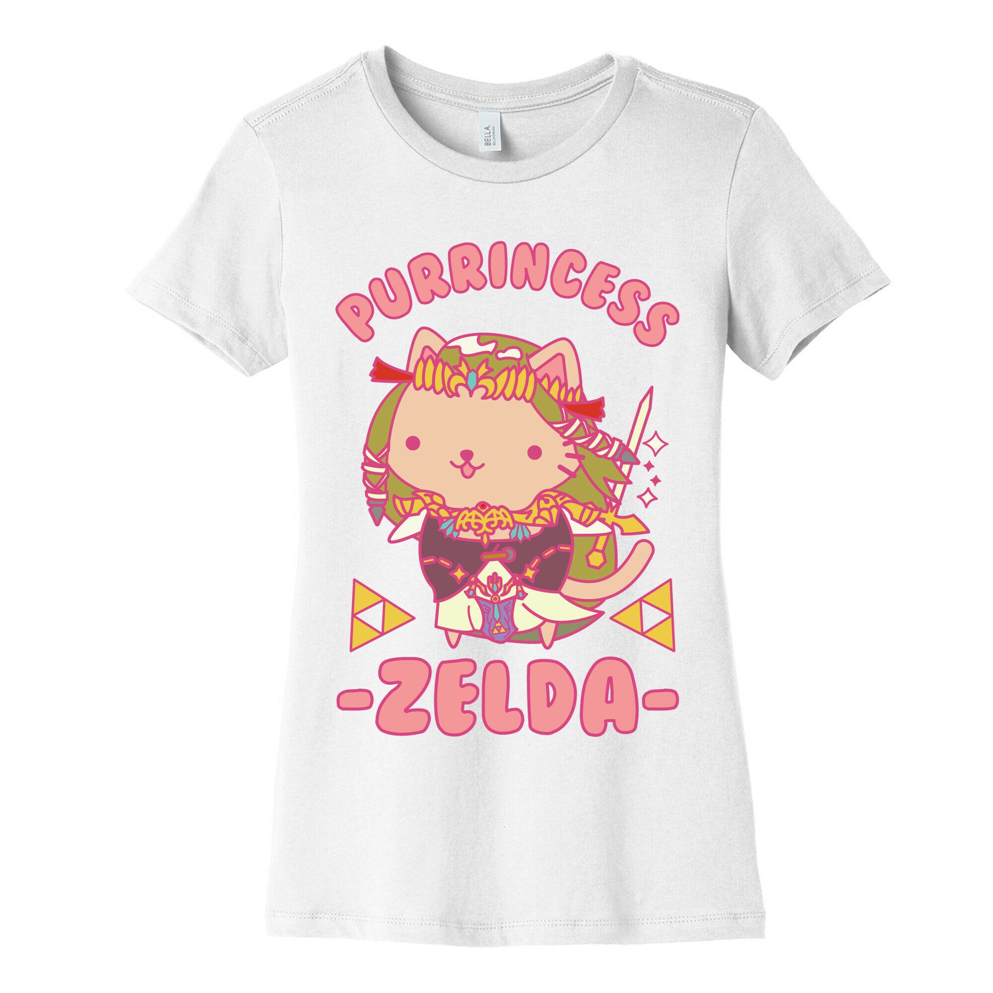 Purrincess Zelda Women's Cotton Tee