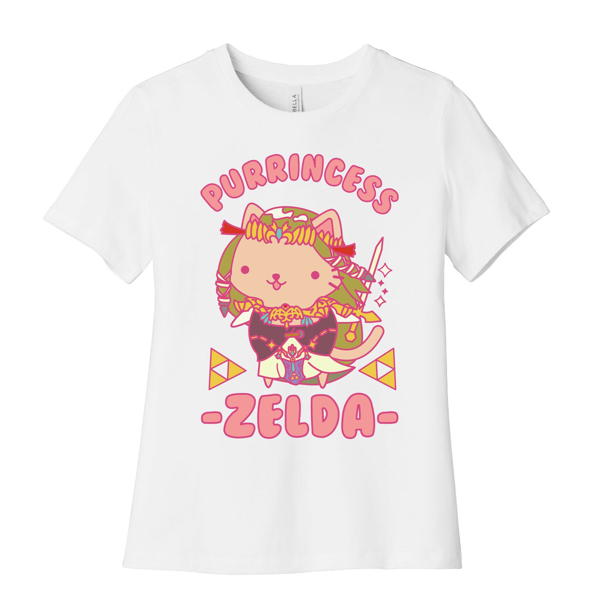 Purrincess Zelda Women's Cotton Tee