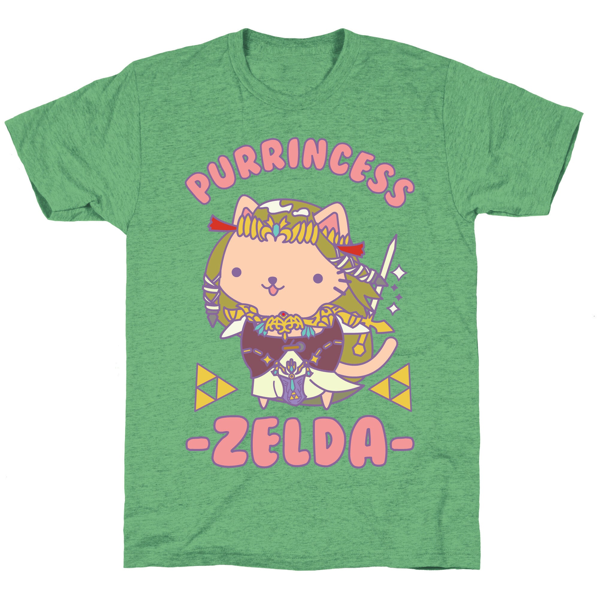 Purrincess Zelda Unisex Triblend Tee