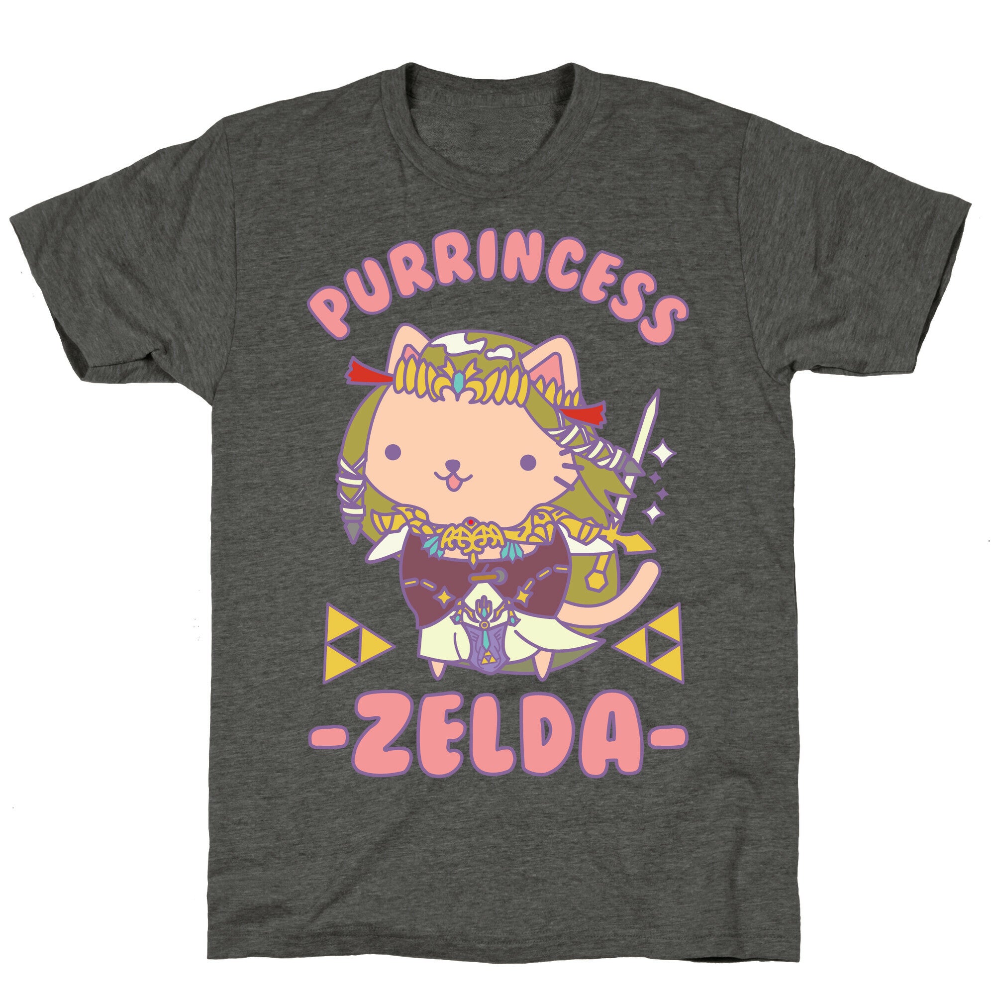 Purrincess Zelda Unisex Triblend Tee