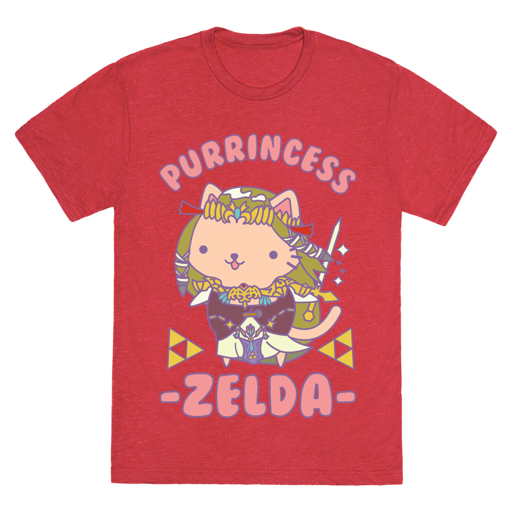 Purrincess Zelda Unisex Triblend Tee