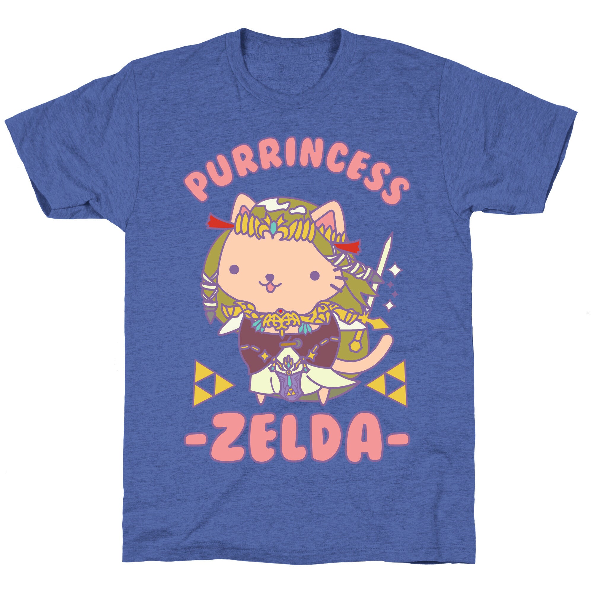 Purrincess Zelda Unisex Triblend Tee