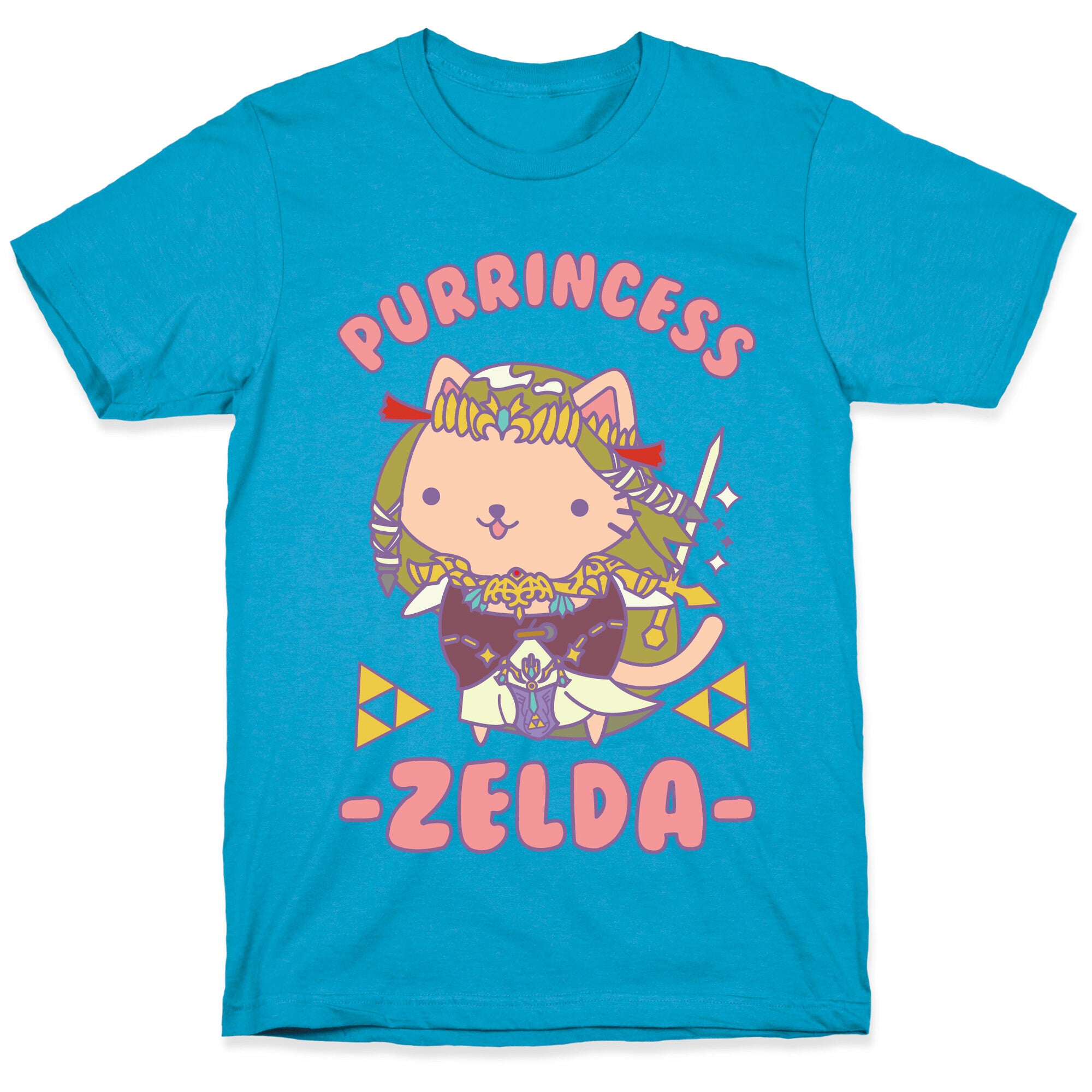 Purrincess Zelda Unisex Triblend Tee
