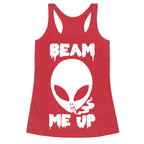 Beam Me Up Racerback Tank