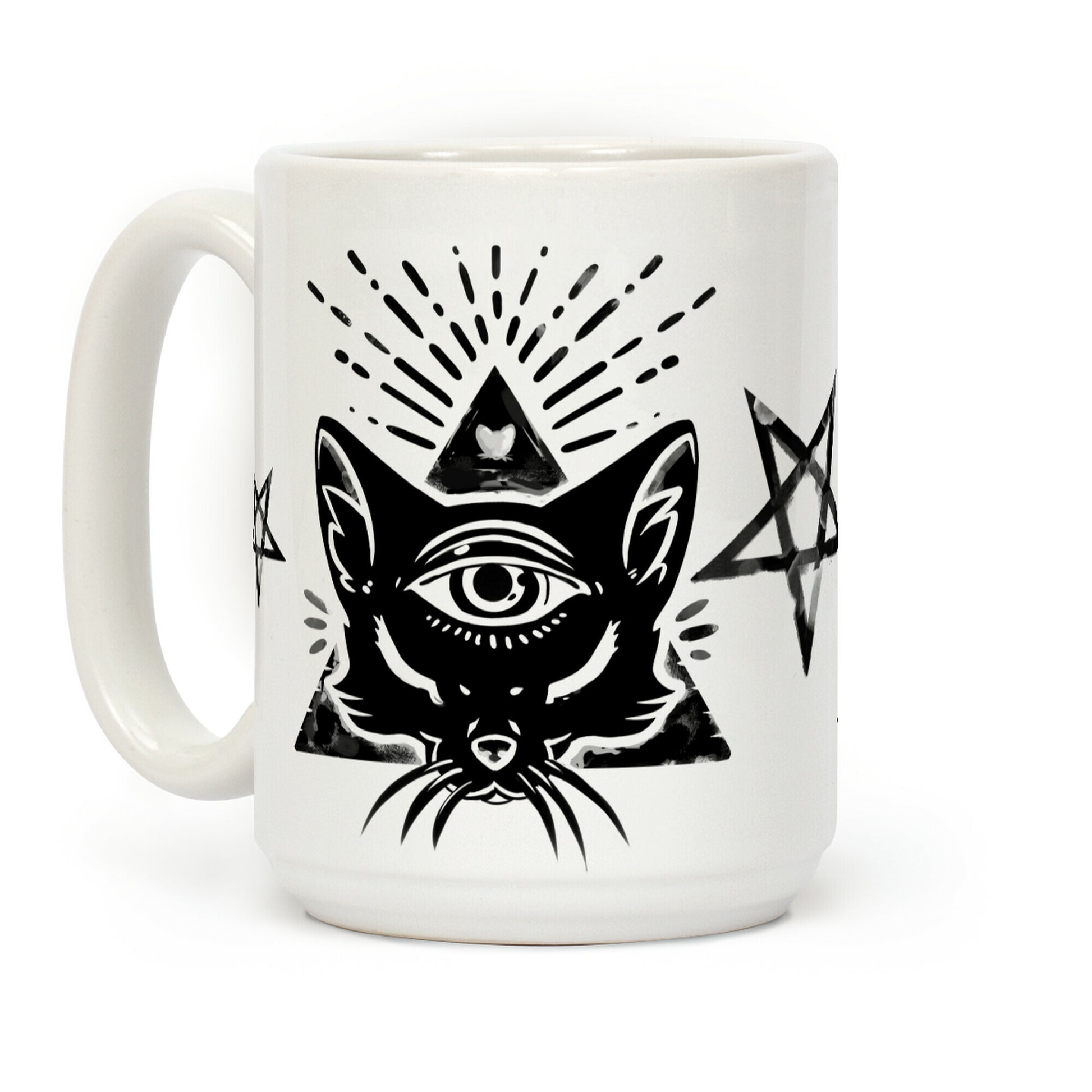 Purrlluminati Coffee Mug