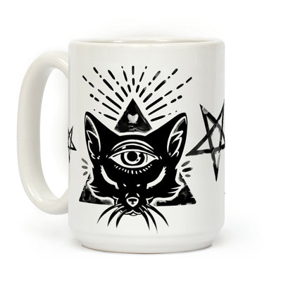 Purrlluminati Coffee Mug