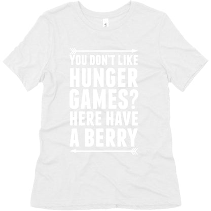 You Don't Like Hunger Games? Here Have A Berry Women's Triblend Tee