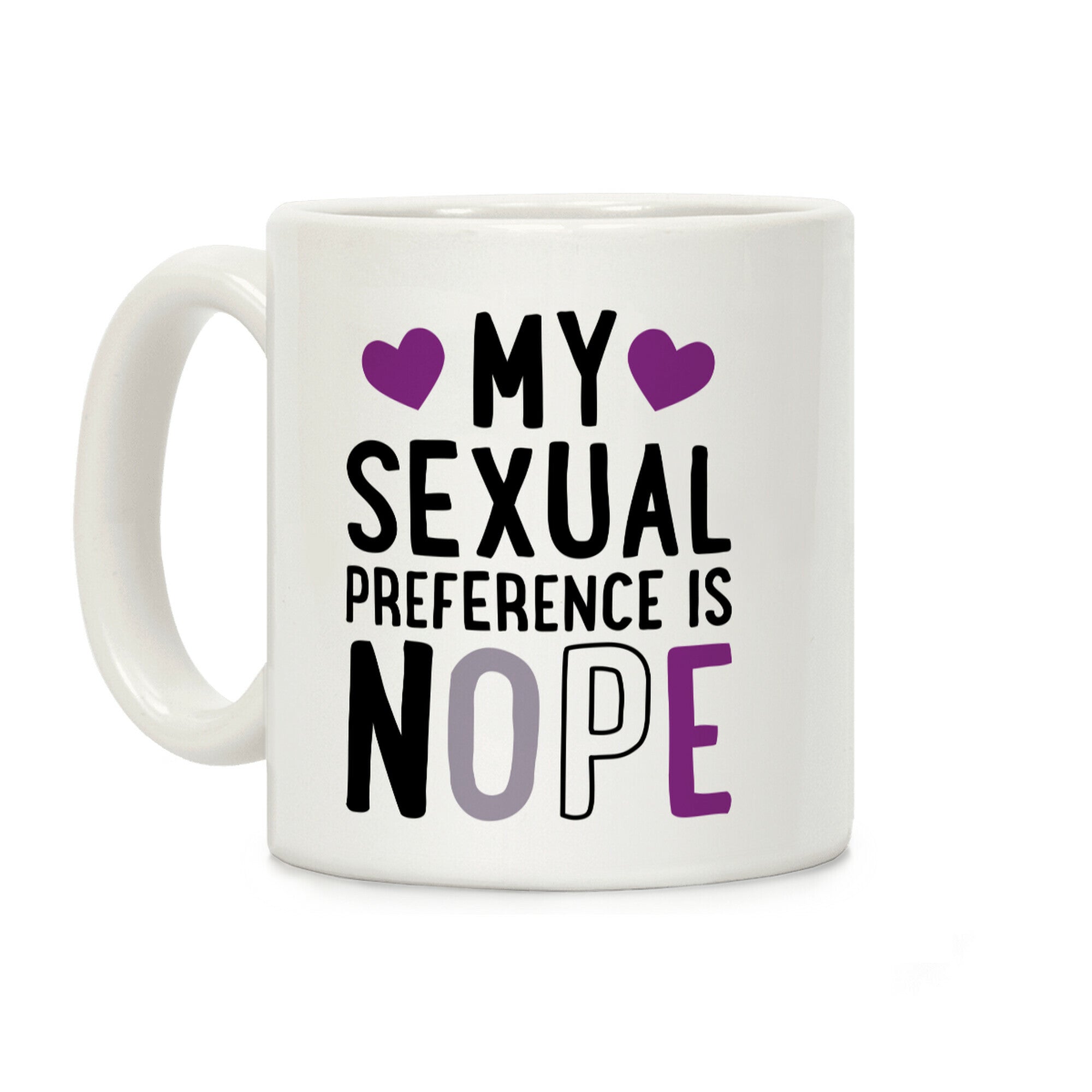 My Sexual Preference Is Nope Coffee Mug