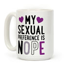 My Sexual Preference Is Nope Coffee Mug