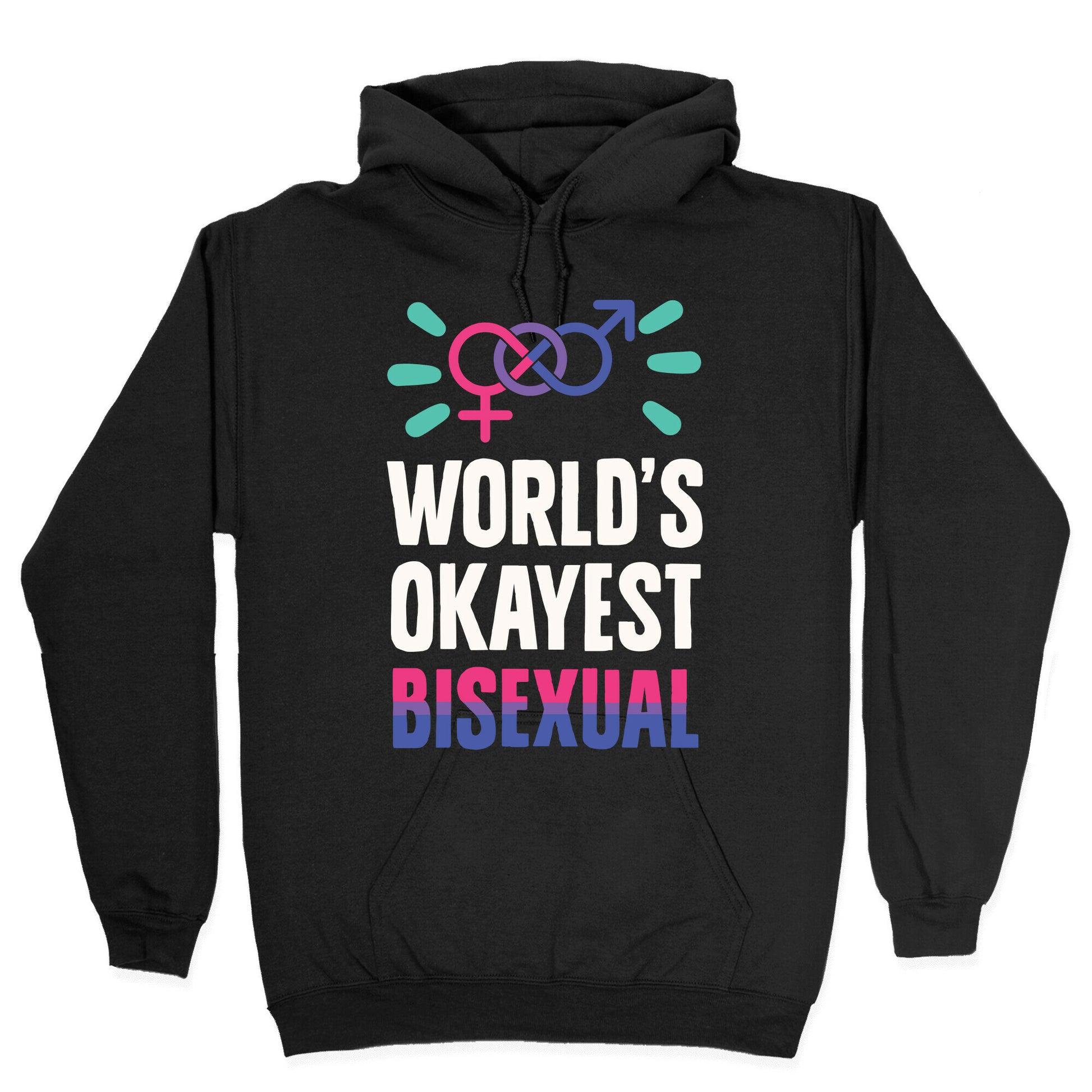 World's Okayest Bisexual Hoodie